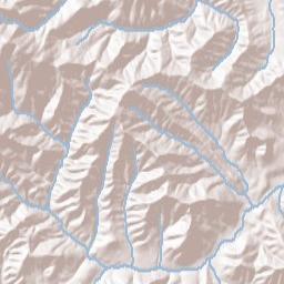 Josephine County Terrain Map