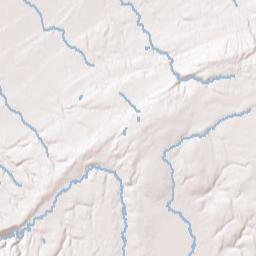 West Portland New York Terrain Map