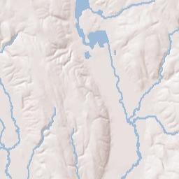 Stockton New York Terrain Map