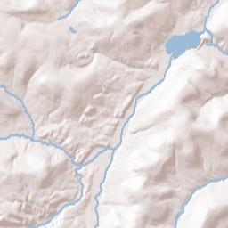 Almond New York Terrain Map