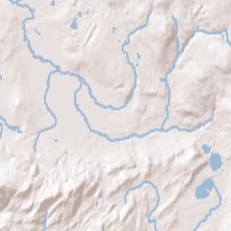 South Amherst Terrain Map