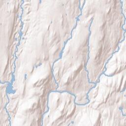 Hardwick Terrain Map