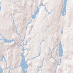 Oakham Terrain Map