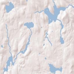 Worcester County Terrain Map