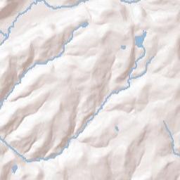 Hornby New York Terrain Map