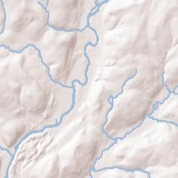 Quinneville New York Terrain Map