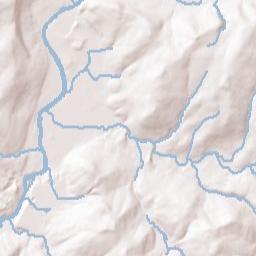 Middle Bridge New York Terrain Map
