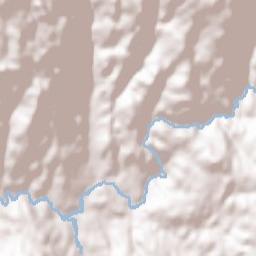 Covelo Terrain Map