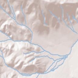 Cassia County Terrain Map