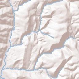 Lincoln County Terrain Map