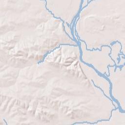 Vinton Terrain Map