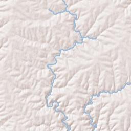 Jackson County Terrain Map