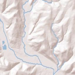 East Campbell New York Terrain Map