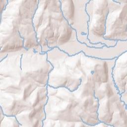 Spencer New York Terrain Map