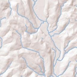 Hubbardtown New York Terrain Map