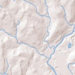 Nineveh Junction New York Terrain Map
