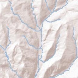 Trout Creek New York Terrain Map