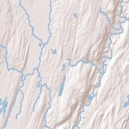 Lawrenceville New York Terrain Map