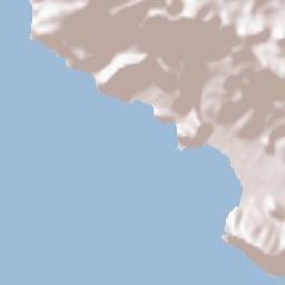 Petrovac na Moru Terrain Map