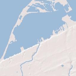 Erie, Pennsylvania Terrain Map