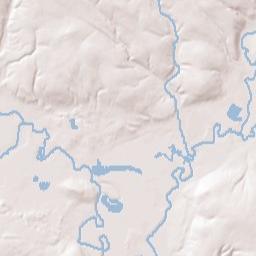 Poland Center New York Terrain Map