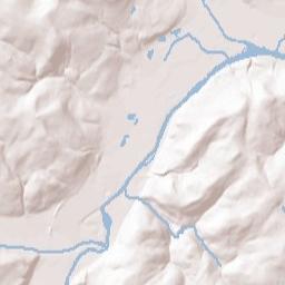 Painted Post New York Terrain Map