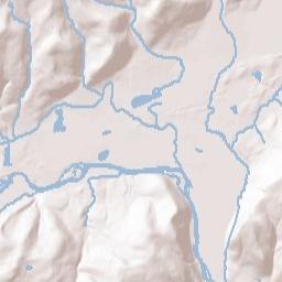 East Corning New York Terrain Map