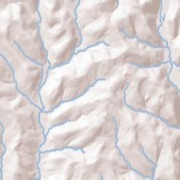Hicks New York Terrain Map