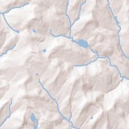 West Colesville New York Terrain Map