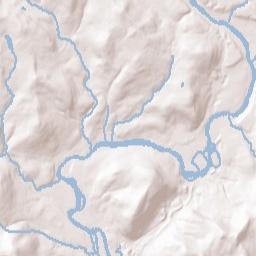 Ouaquaga New York Terrain Map