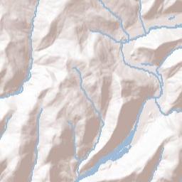 Pinesville New York Terrain Map