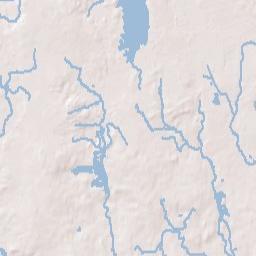 Abington Terrain Map