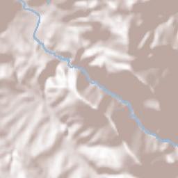 Molina Aterno Terrain Map
