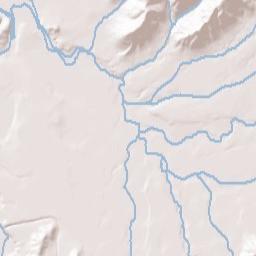 Cave Junction Terrain Map
