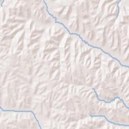 Thurston County Terrain Map