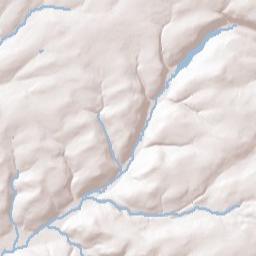 Whitesville New York Terrain Map