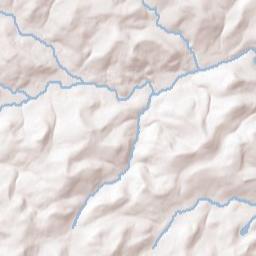 East Woodhull New York Terrain Map