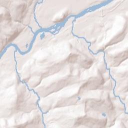 Twin Orchard New York Terrain Map