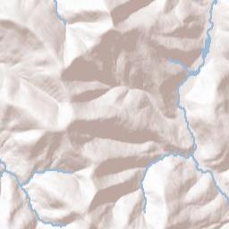 Oliverea New York Terrain Map
