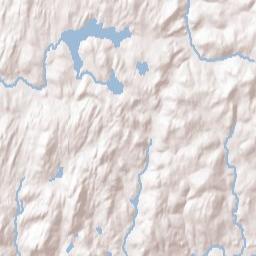 Gallatinville New York Terrain Map