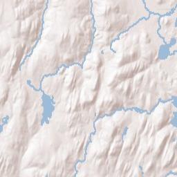 Wales Terrain Map