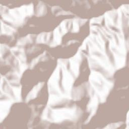 Montenegro de Cameros Terrain Map