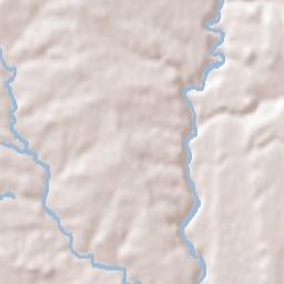 Antillón Terrain Map