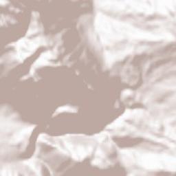 Pacentro Terrain Map