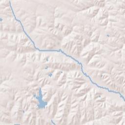 Tama County Terrain Map