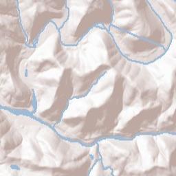 Peakville New York Terrain Map