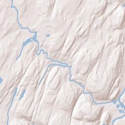 Zena New York Terrain Map