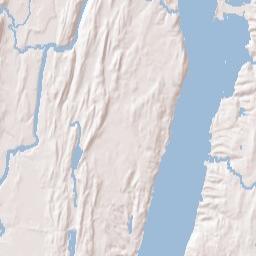 Ulster Landing New York Terrain Map