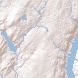 West Hartland Connecticut Terrain Map