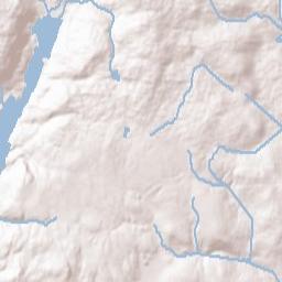 East Hartland Connecticut Terrain Map